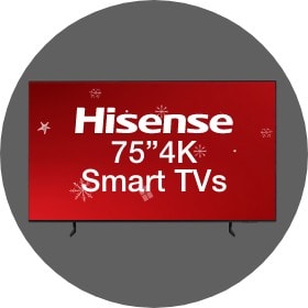 Big Savings 75 Inch Hisense Fire TVs